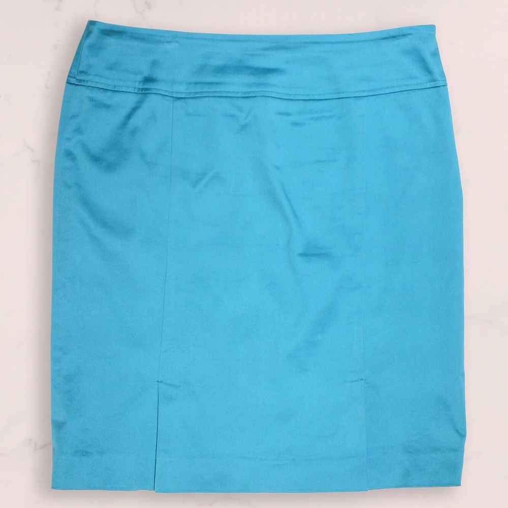 Pendleton Teal Pencil Skirt